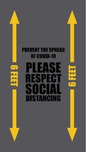 Please Respect Social Distancing