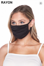 Load image into Gallery viewer, Cloth Face Mask - Black