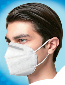 KN95 Face Mask Flat White