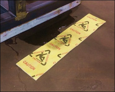 Caution Spill Strips