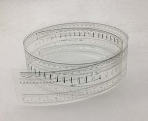 Ultra High Resolution Transparent Ruler