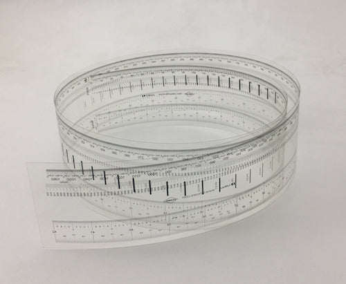 Ultra High Resolution Transparent Ruler